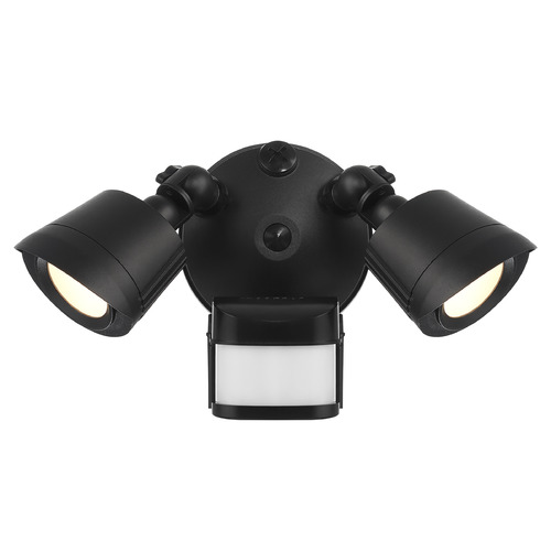 Savoy House Savoy House Lighting Black LED Security Light 4-FLOOD-MS-A2-3000K-BK