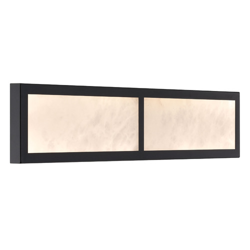 Stiles 24-Inch LED Vanity Light in Sand Coal Black by Minka Lavery