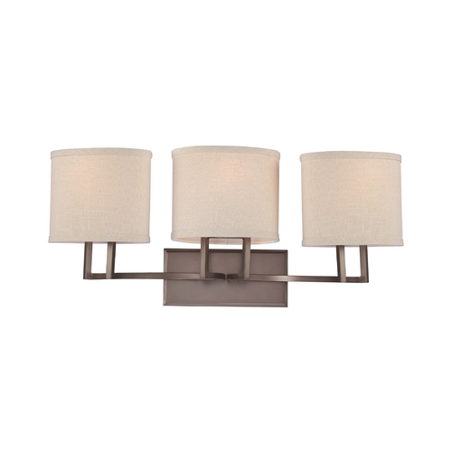 Nuvo Lighting Modern Bathroom Light in Hazel Bronze by Nuvo Lighting 60/4853