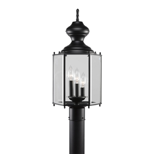 Carriage Classics Post Light in Black by Progress Lighting
