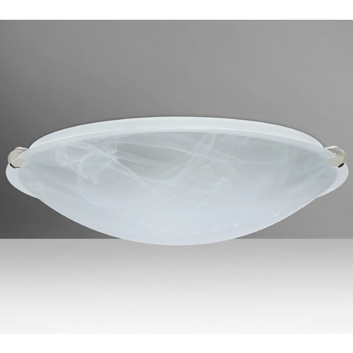 Besa Lighting Trio Polished Nickel LED Flushmount Light