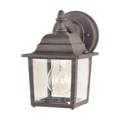 Builder Cast Rust Patina Outdoor Wall Light by Maxim Lighting