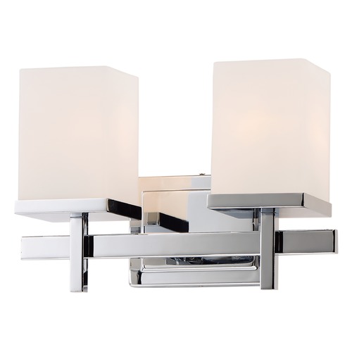 Tetra Polished Chrome Bathroom Light by Maxim Lighting