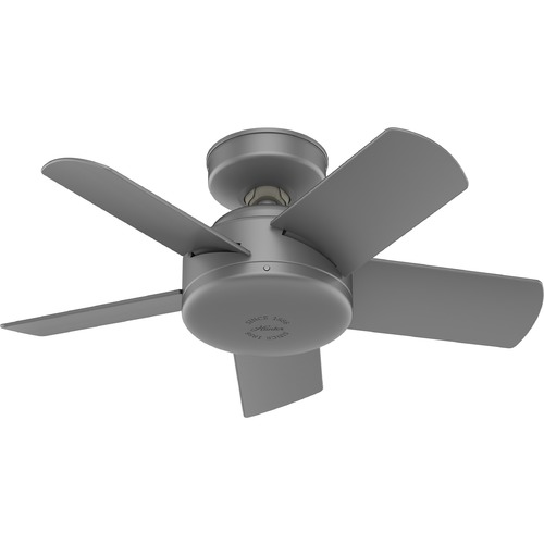 Hunter Fan Company Omnia Matte Silver Ceiling Fan by Hunter Fan Company 51361