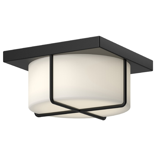 Kuzco Lighting Regalo Black LED Flush Mount by Kuzco Lighting FM45910-BK/OP