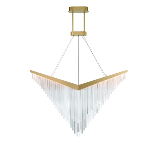Vivien 60-Inch LED Grand Chandelier in Gold by Eurofase Lighting