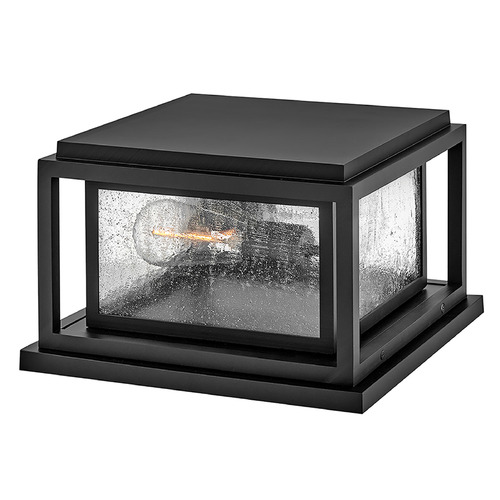 Republic Black LED Post Light by Hinkley Lighting
