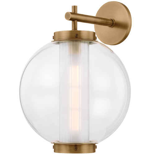 Troy Lighting Troy Lighting Marco Patina Brass LED Outdoor Wall Light B6218-PBR