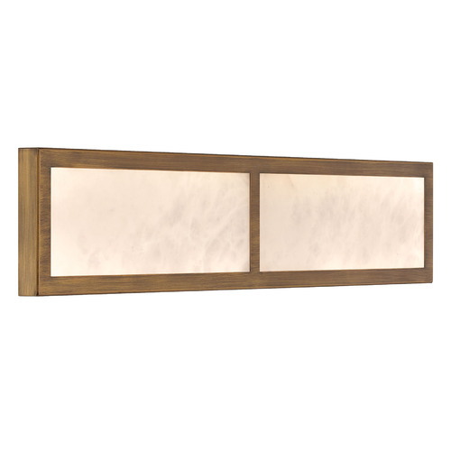 Stiles 24-Inch LED Vanity Light in Ashen Gold by Minka Lavery
