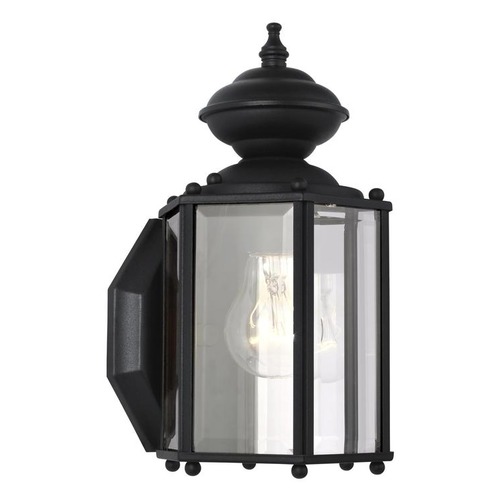 Classico Outdoor Wall Light in Black by Generation Lighting