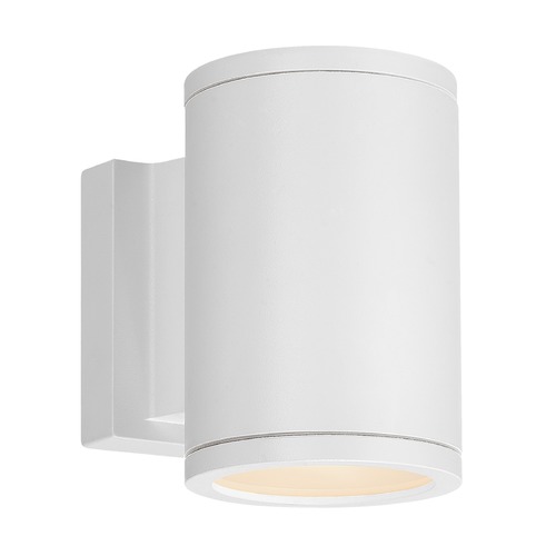 WAC Lighting Tube White LED Outdoor Wall Light by WAC Lighting WS-W2604-WT