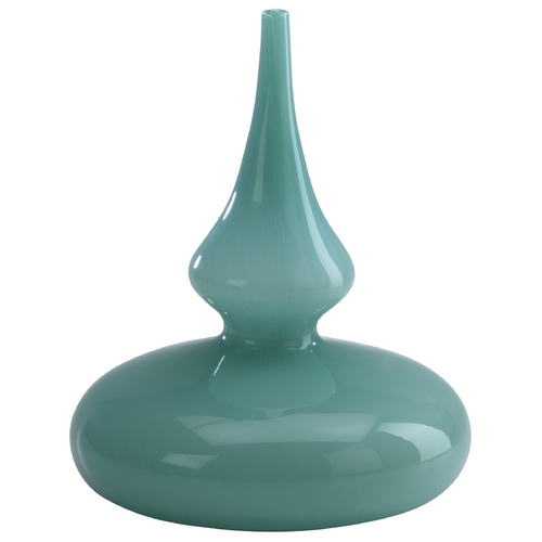 Stupa Turquoise Vase by Cyan Design