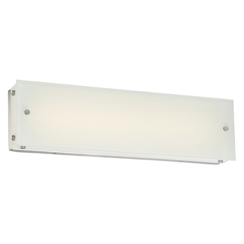 George Kovacs Lighting Burron LED Bath Light in Brushed Nickel by George Kovacs P1323-084-L