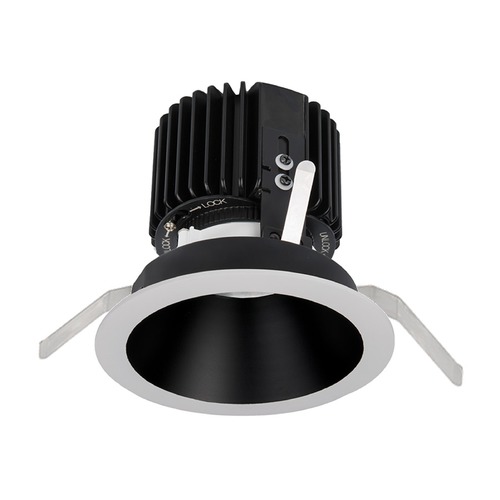 WAC Lighting Volta Black & White LED Recessed Trim by WAC Lighting R4RD2T-F827-BKWT