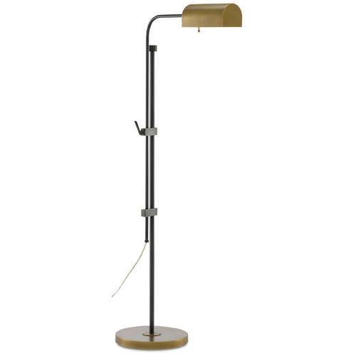Hearst Floor Lamp in Oil Rubbed Bronze/Antique Brass by Currey & Co