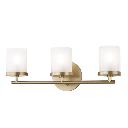Ryan Aged Brass Bathroom Light by Mitzi by Hudson Valley