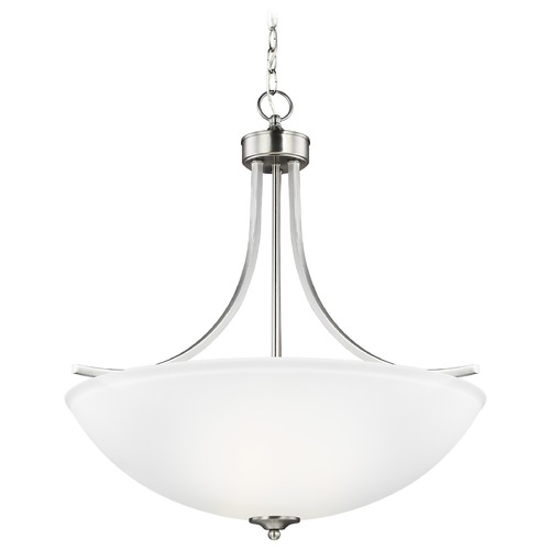 Generation Lighting Geary Brushed Nickel Pendant by Generation Lighting 6616504-962