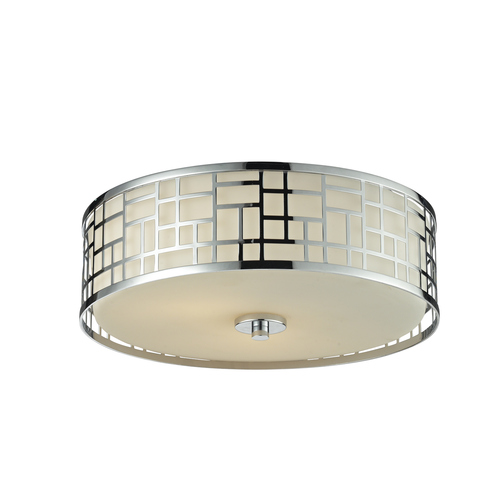 Z-Lite Elea Chrome Flush Mount by Z-Lite 328F16-CH