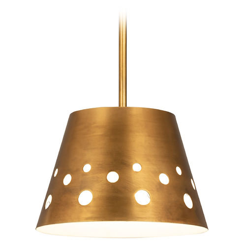 Katie Rubbed Brass Pendant by Z-Lite