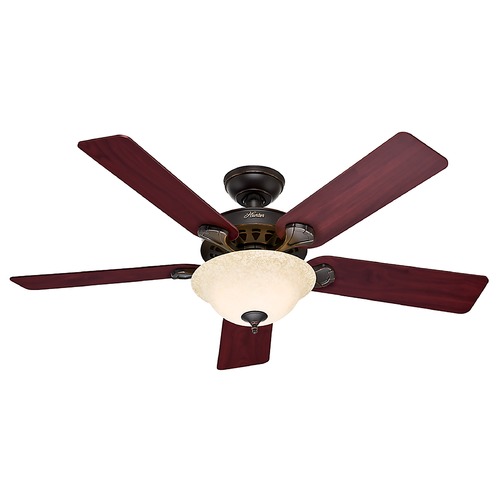 Hunter Fan Company Waldon Onyx Bengal LED Ceiling Fan by Hunter Fan Company 53159