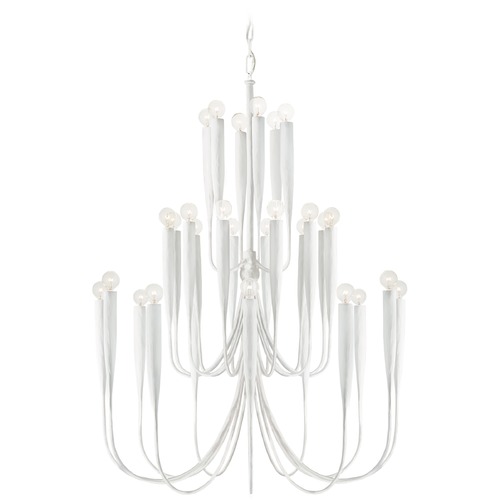 Julie Neill Acadia Chandelier in Plaster White by Visual Comfort Signature