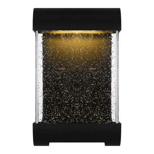 Quoizel Lighting Townes Outdoor Wall Light in Matte Black by Quoizel Lighting TWN8406MBK
