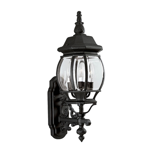 Onion Outdoor Wall Lantern in Textured Black by Progress Lighting