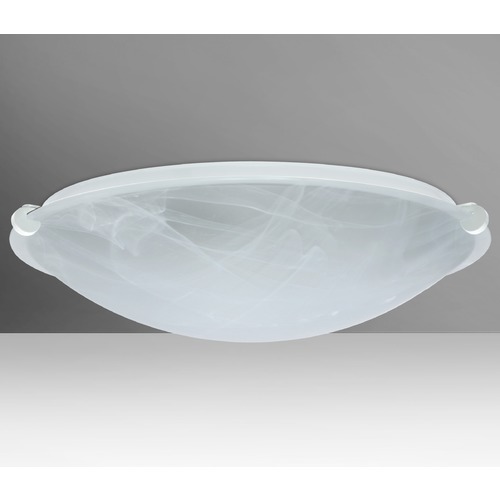 Besa Lighting Trio White LED Flushmount Light