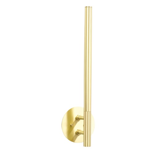 House of Troy Lighting Slim-Line Satin Brass LED Sconce by House of Troy Lighting DSCLEDZ19-51