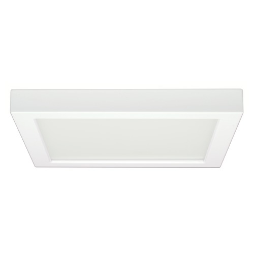 Satco Lighting Blink 9-Inch LED Square Surface Mount 18.5W White 2700K by Satco Lighting S9340