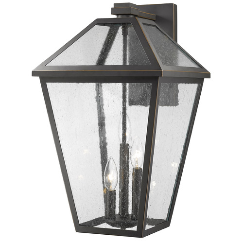 Z-Lite Talbot Oil Rubbed Bronze Outdoor Wall Light by Z-Lite 579XL-ORB