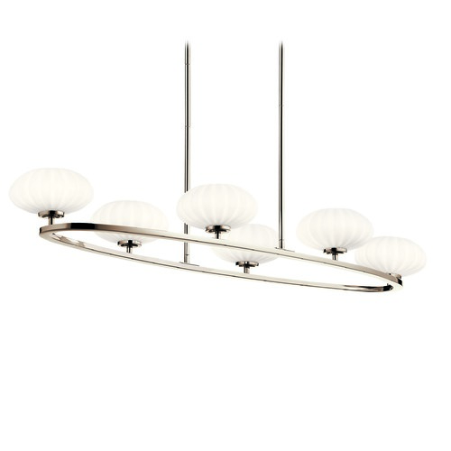 Pim 48-Inch Polished Nickel Chandelier by Kichler Lighting