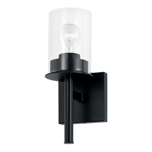 Mason Wall Sconce in Matte Black by HomePlace Lighting