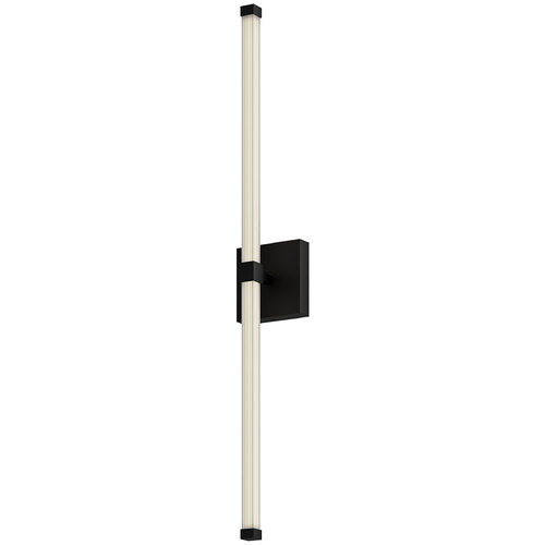 Kuzco Lighting Blade Black LED Vertical Bathroom Light by Kuzco Lighting VL23532-BK