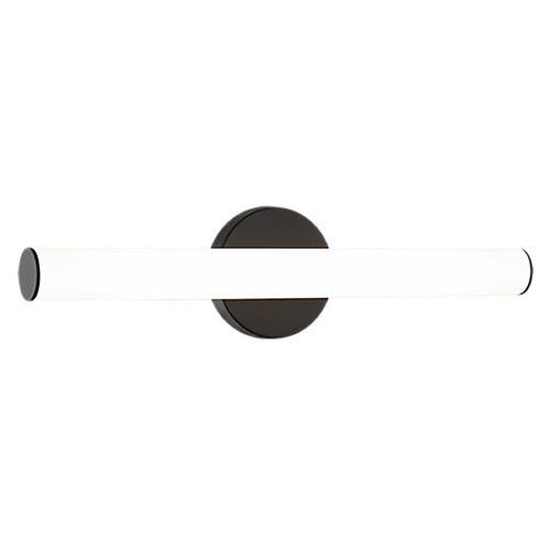 Matteo Lighting Bowie Matte Black LED Vertical Bathroom Light