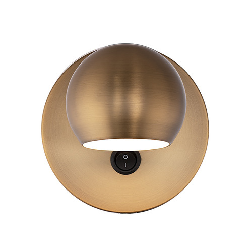 WAC Lighting Duplex LED Task Light in Aged Brass by WAC Lighting BL-67305-AB