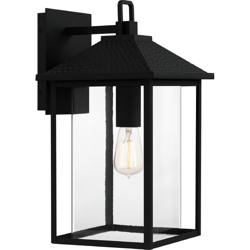 Quoizel Lighting Fletcher Earth Black Outdoor Wall Light by Quoizel Lighting FTC8410EK