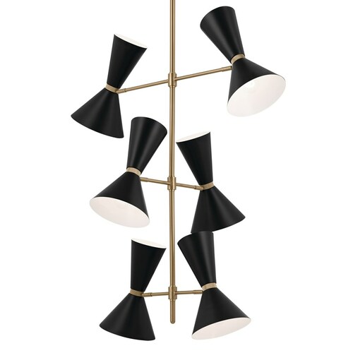 Kichler Lighting Phix Champagne Bronze Chandelier by Kichler Lighting 52568CPZBK