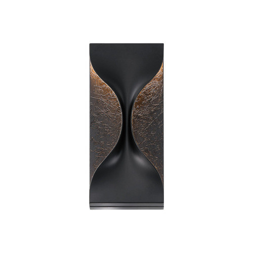 Shayla 14-Inch LED Outdoor Wall Sconce in Gold & Black by Eurofase