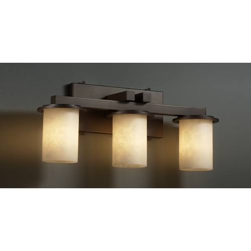Justice Design Group Clouds Collection Bathroom Light