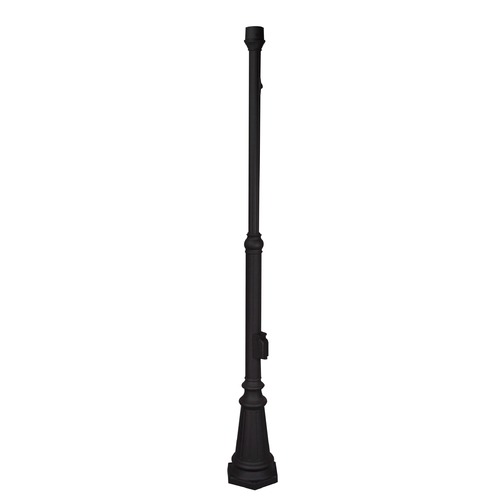 Craftmade Lighting Matte Black Post by Craftmade Lighting Z8984-05