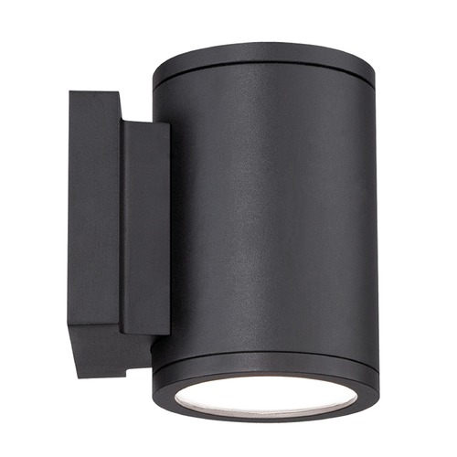 Tube Black LED Outdoor Wall Light by WAC Lighting
