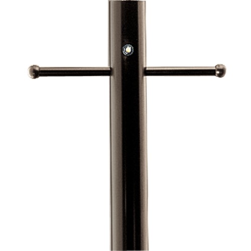 84-Inch Progress Lighting Antique Bronze Post with Photocell by Progress Lighting