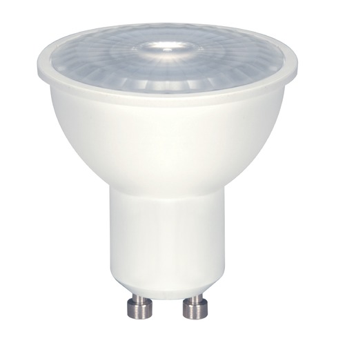 6.5W GU10 LED Bulb MR-16 40-Degree 3000K Dimmable by Satco Lighting