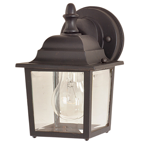 Maxim Lighting Builder Cast Empire Bronze Outdoor Wall Light