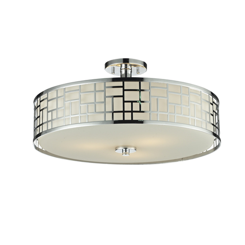 Z-Lite Elea Chrome Semi-Flush Mount by Z-Lite 328-SF20-CH