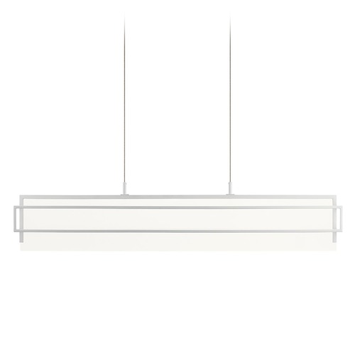 Kichler Lighting Vega 38-Inch White LED Linear Pendant by Kichler Lighting 84051WH