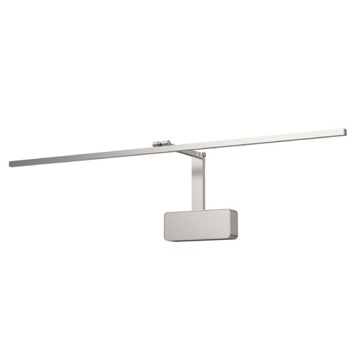 Vega Minor 34-Inch LED Adjustable Picture Light in Brushed Nickel by Kuzco Lighting