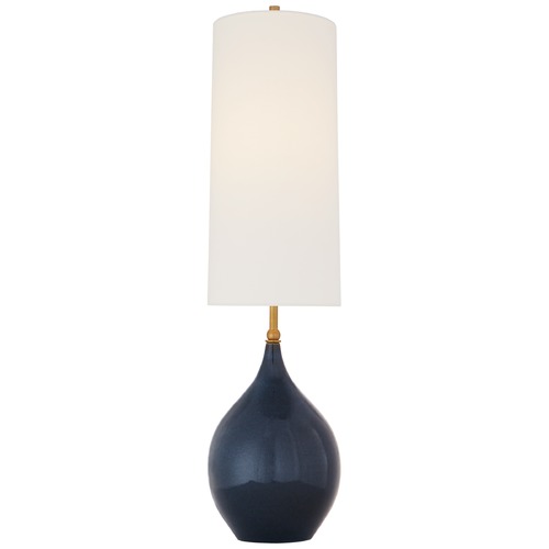 Visual Comfort Signature Collection Thomas OBrien Loren Lamp in Mixed Blue Brown by Visual Comfort Signature TOB3684MBBL