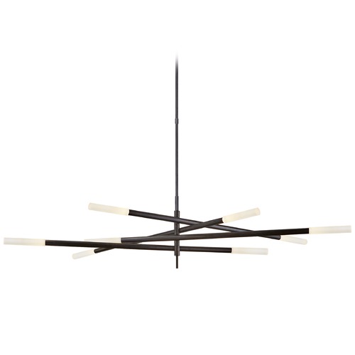 Kelly Wearstler Rousseau Chandelier in Bronze by Visual Comfort Signature